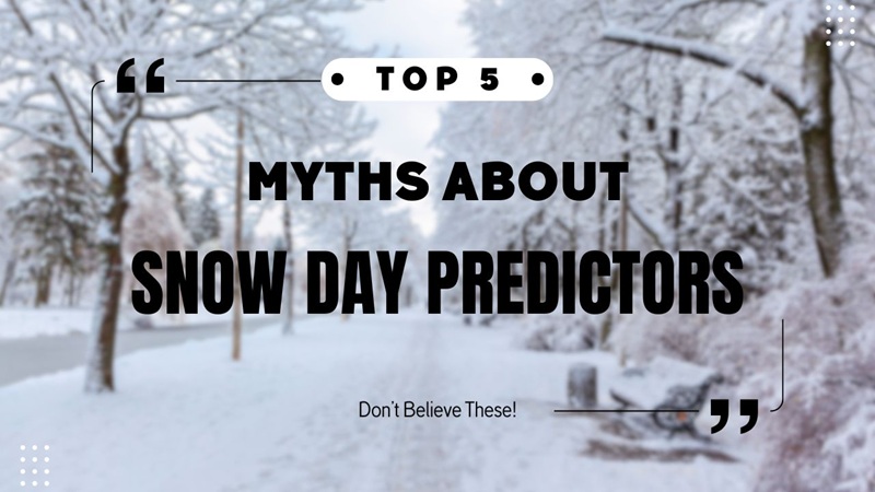 5 Myths About Snow Day Prediction Tools (And What They Really Do)