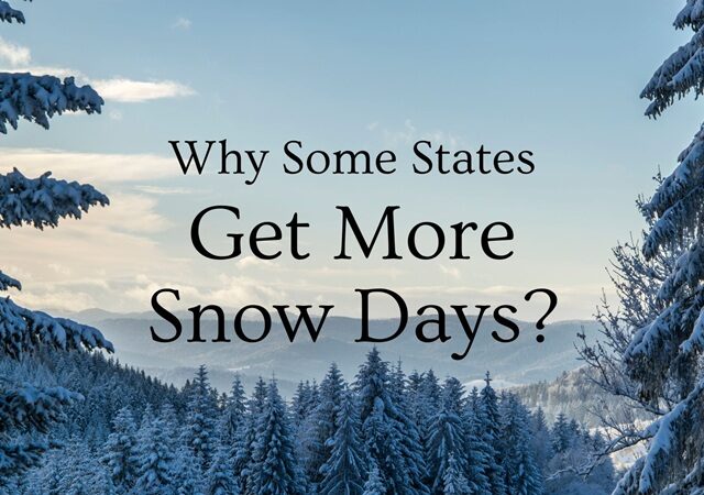 Why Some States Get More Snow Days Than Others: A Look at Regional Differences
