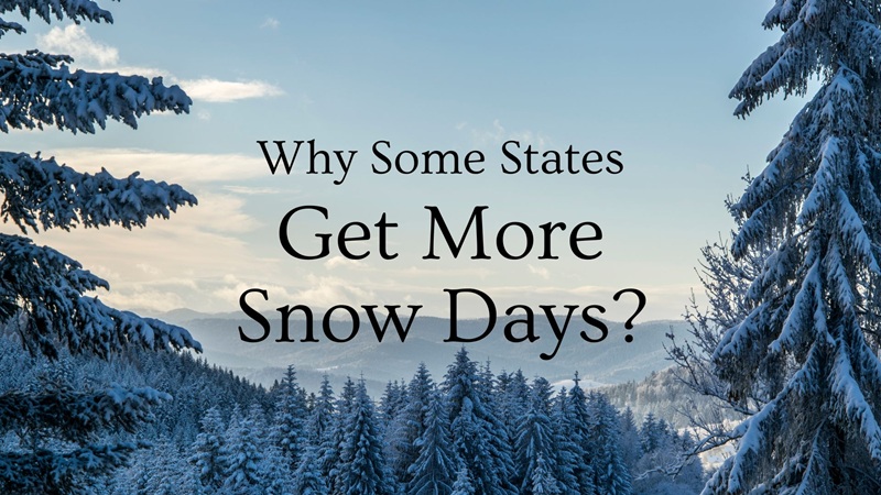 Why Some States Get More Snow Days Than Others: A Look at Regional Differences